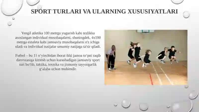 Jismoniy tarbiya va sport tadbirlari 4