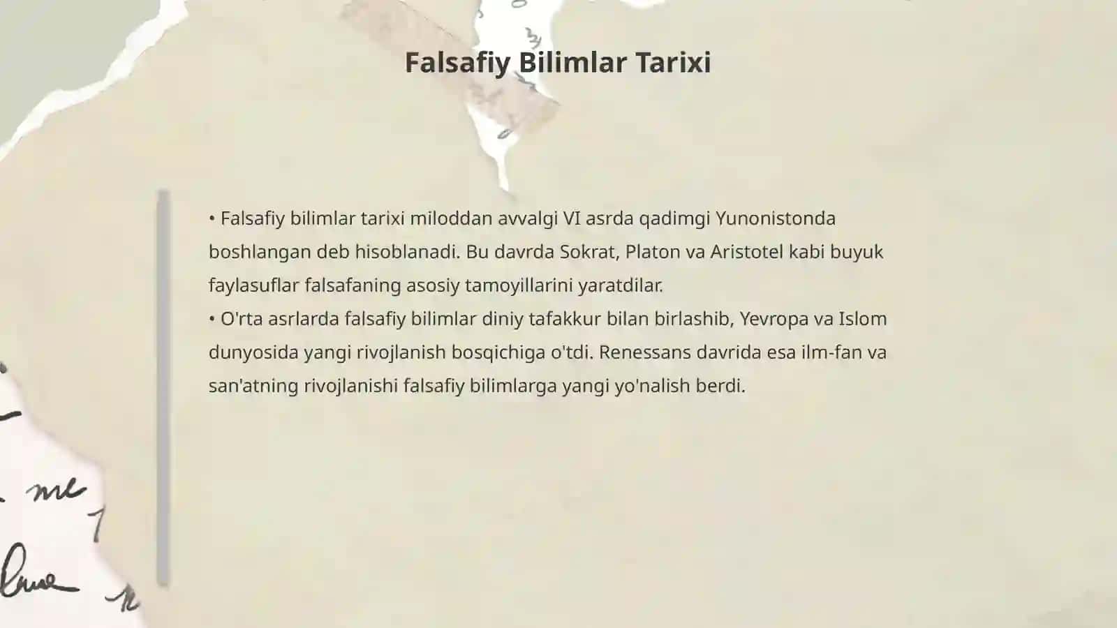 Falsafiy bilimlar tizimi va uning xususiyatlari 4