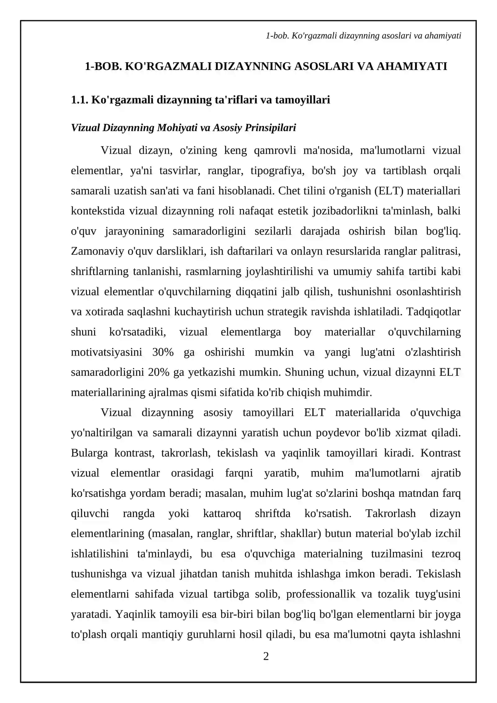 The role of Visual Design in effective ELT course materials 4