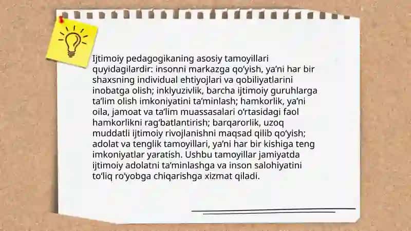 Ijtimoiy pedagogika fan sifatida 4