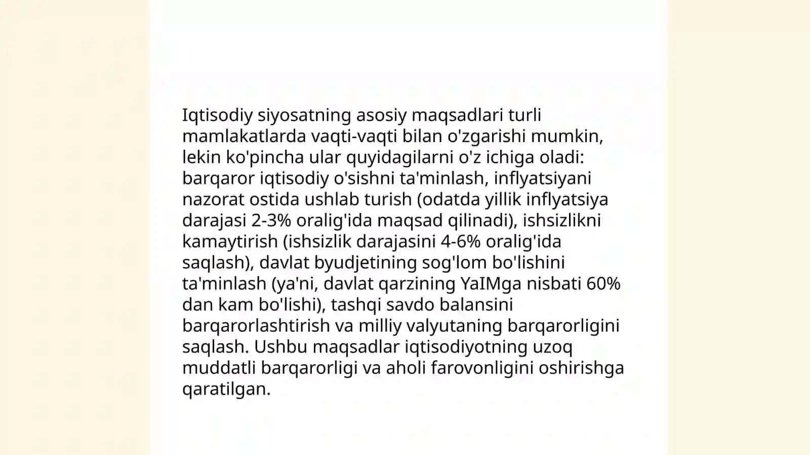 IQTISODIY SIYOSAT ASOSLARI VA TARKIBI 4
