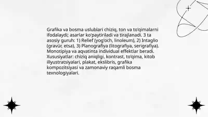 Tasviriy san'at turlari va janrlari 4