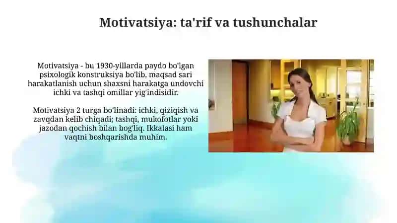 Vaqtni boshqarishda motivatsiya 4