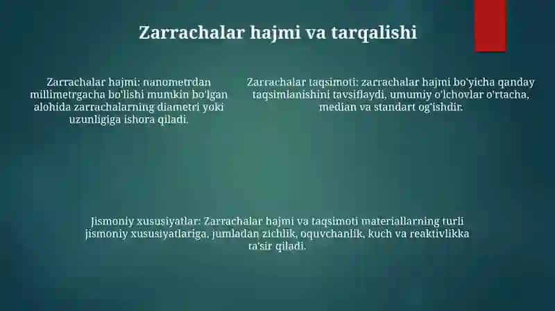 To'Ldiruvchilarning Fizik Xossalari 4