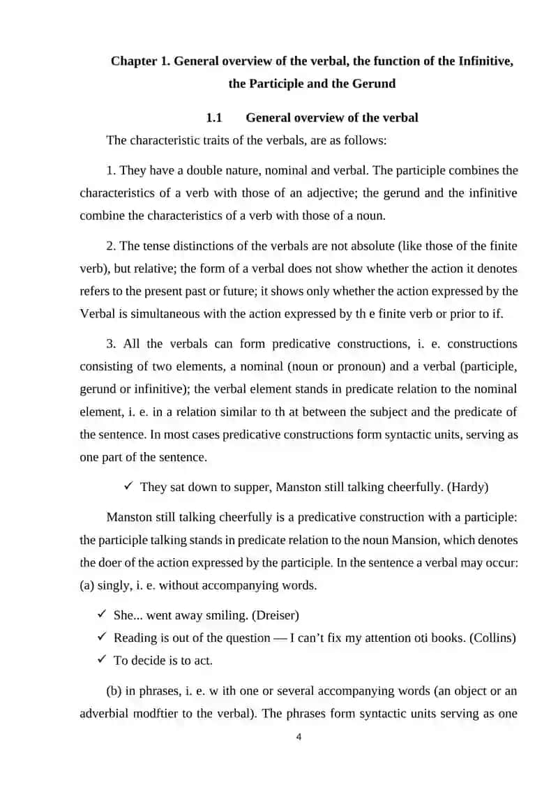 Theoretical Aspects of Foreign Language 4