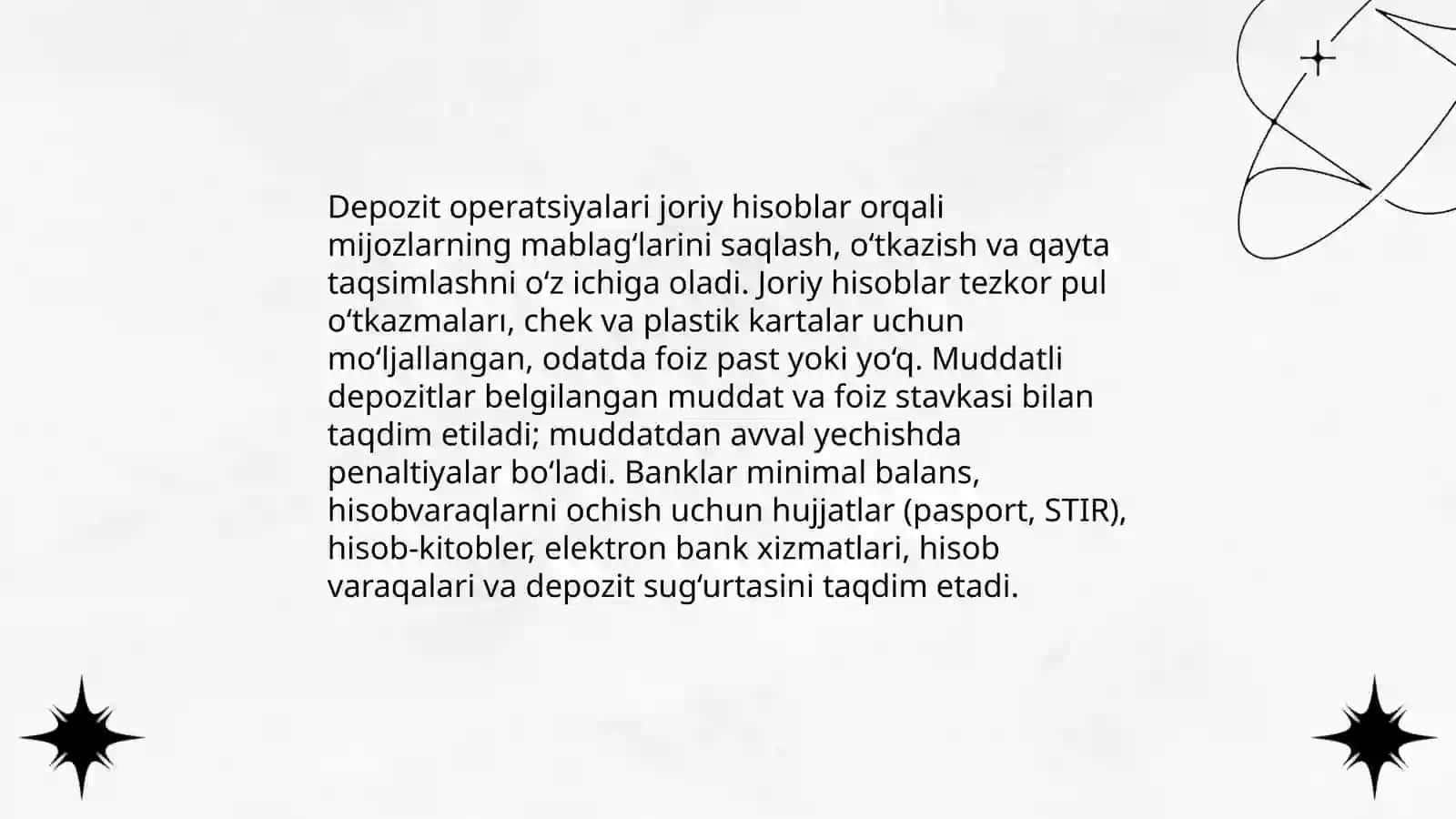 Tijorat banklari:funktsiyalari va operatsiyalari 4