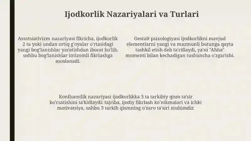 Ijodkorlik 4