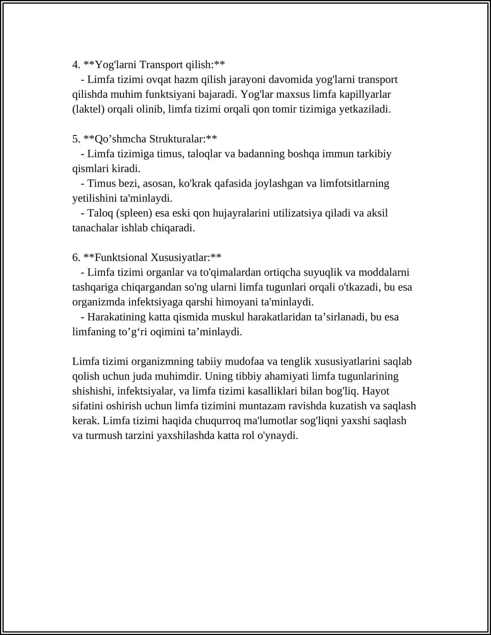 LIMFA SISTEMASI 4