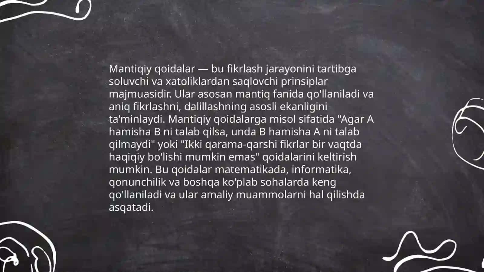 Mantiq tushunchasi 4