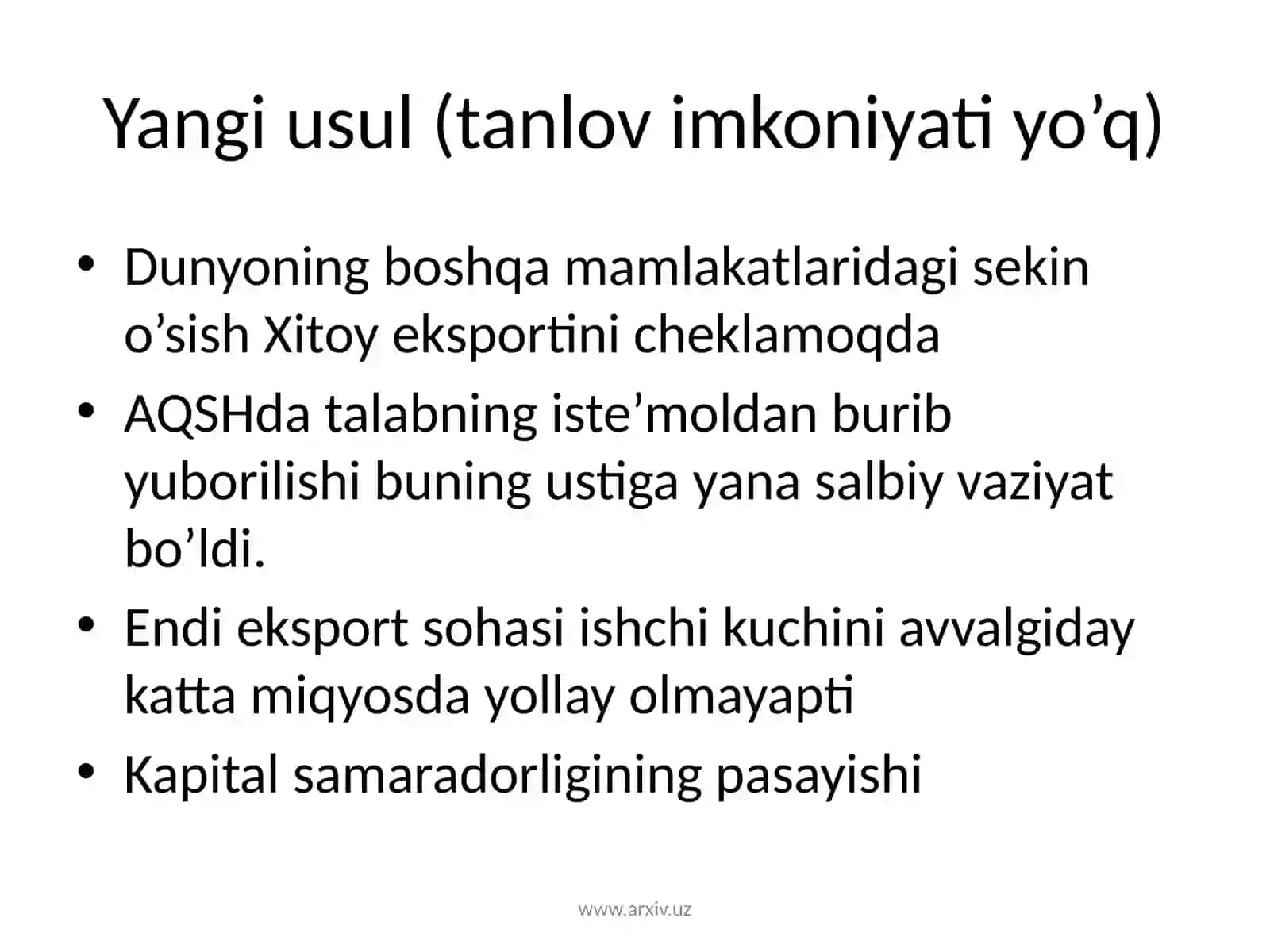 Xitoy iqtisodiy modeli 4
