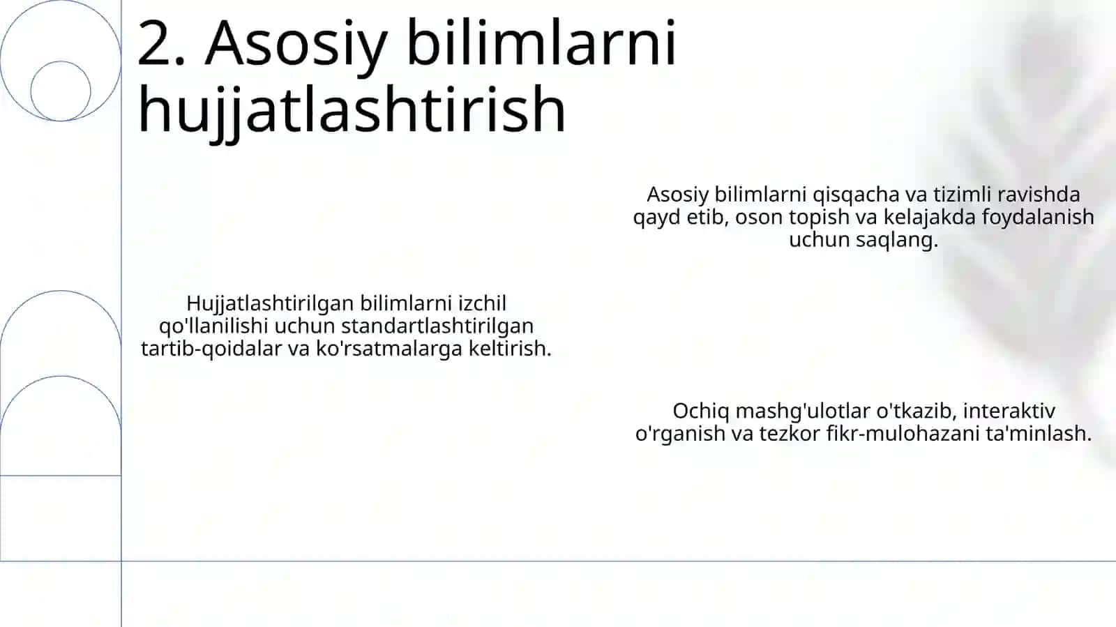Ochiq Mashg'ulot Rejasi 4