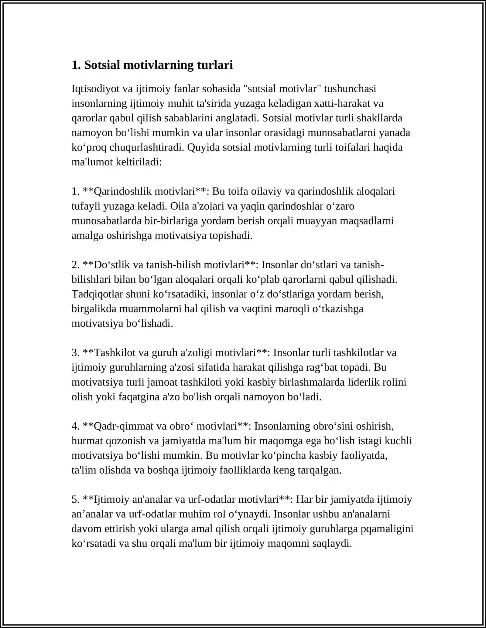 Sotsial motivlar 4