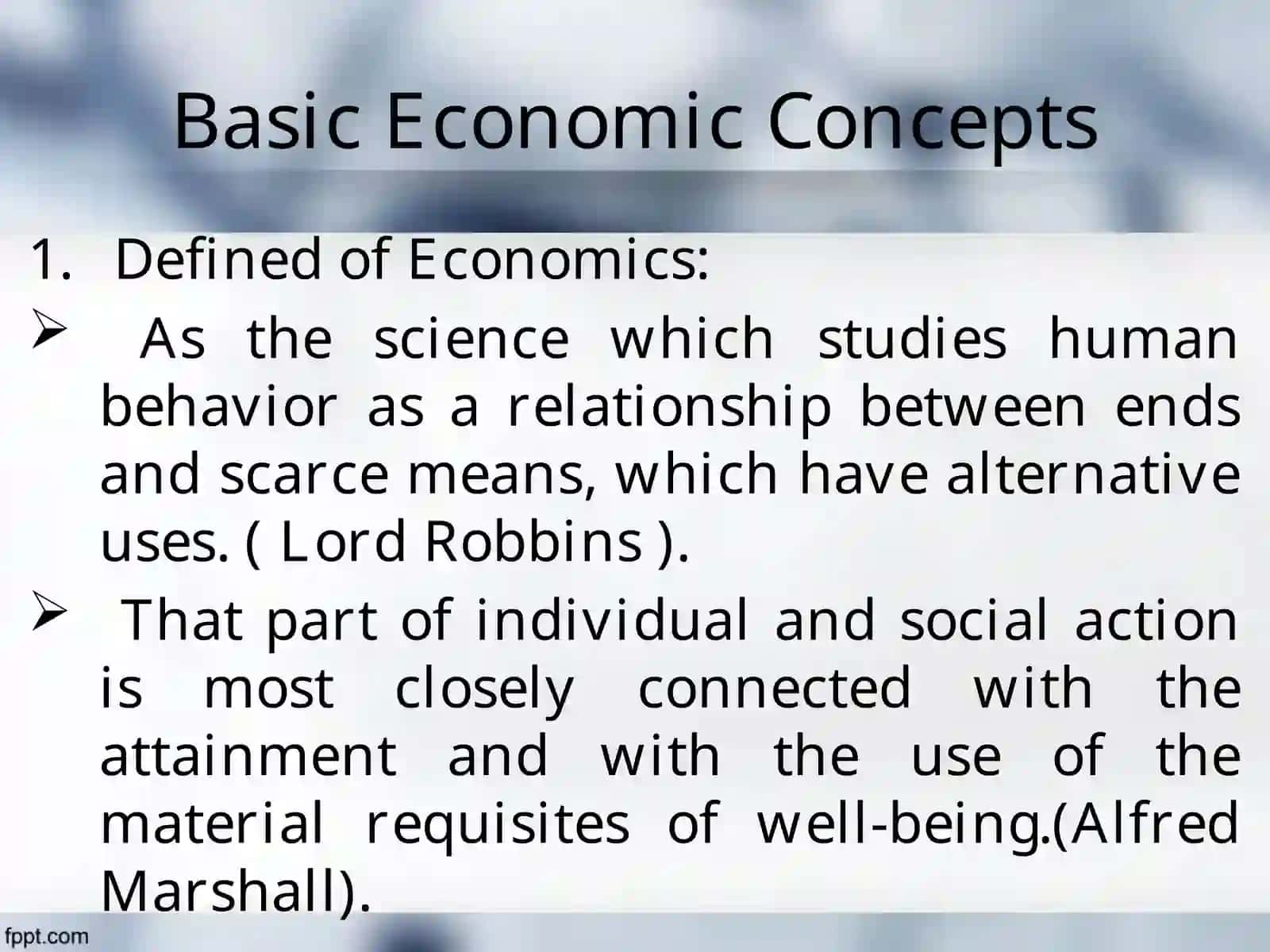 READINGS IN ECONOMICS 4