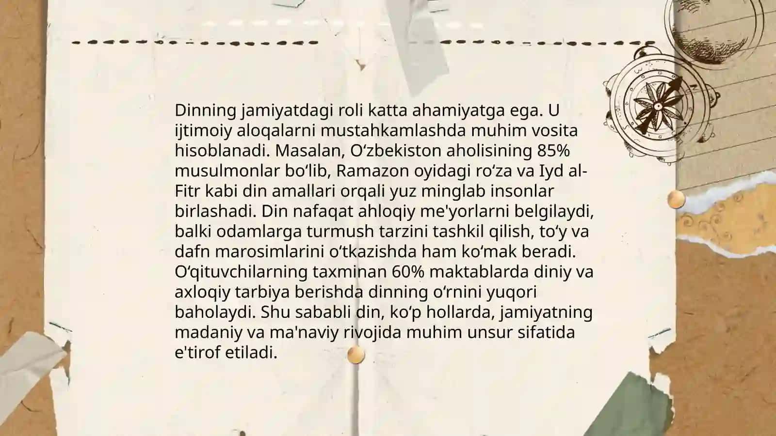 Din va ijtimoiy madaniyat: bog‘liqliklar 4