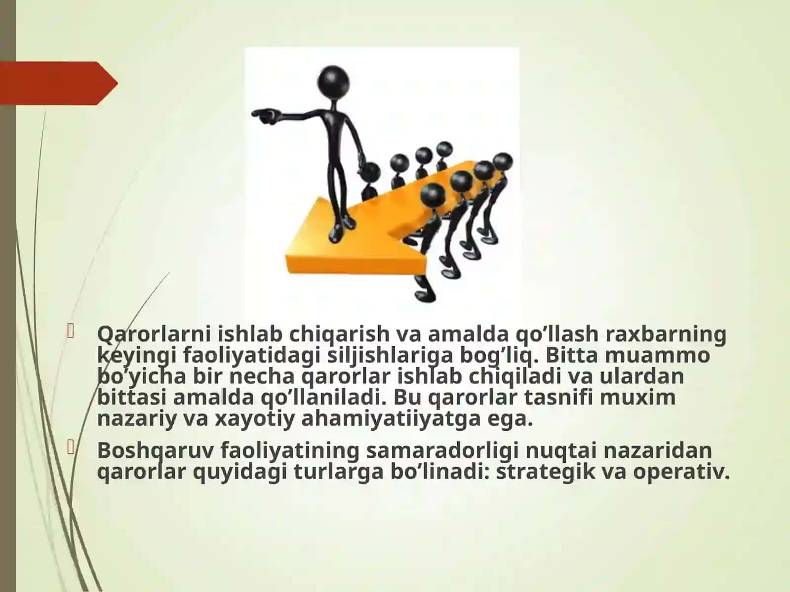 MENЕJMENTDA QAROR QABUL QILISH 4