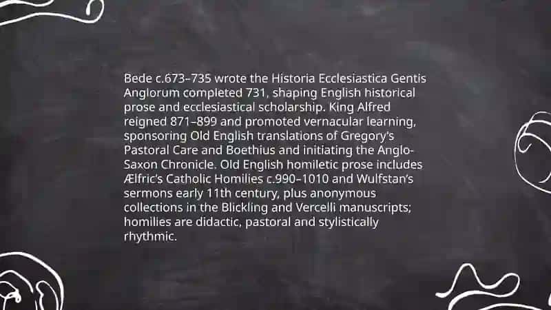 Old English Epic and Elegiac Poetry 4