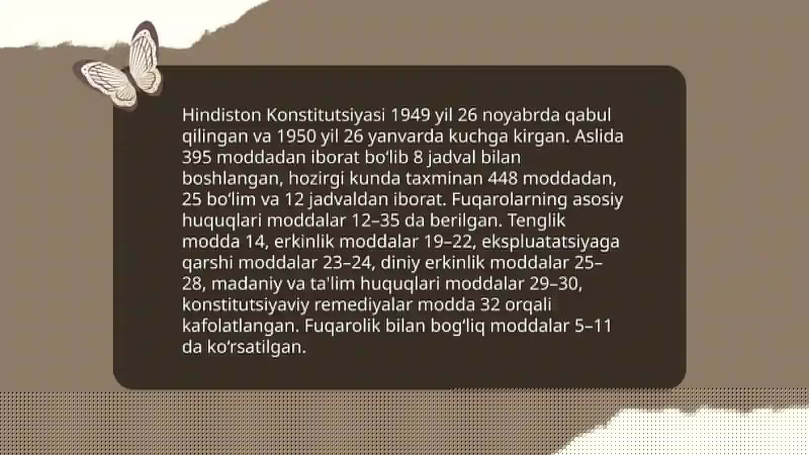 Hindiston Respublikasining Tarixi 4