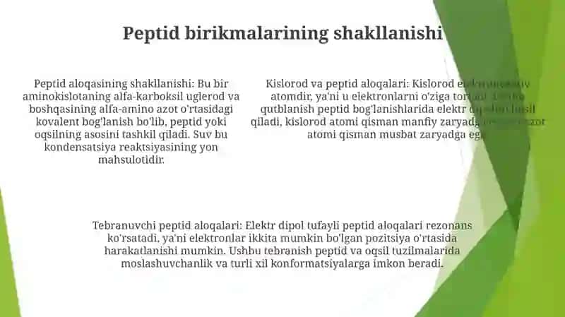 Oqsillar Va Peptid Boğlar 4