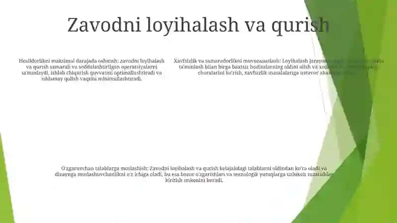 Kimyoviy Texnologiya Ishlab Chiqarishning Tizimlari 4