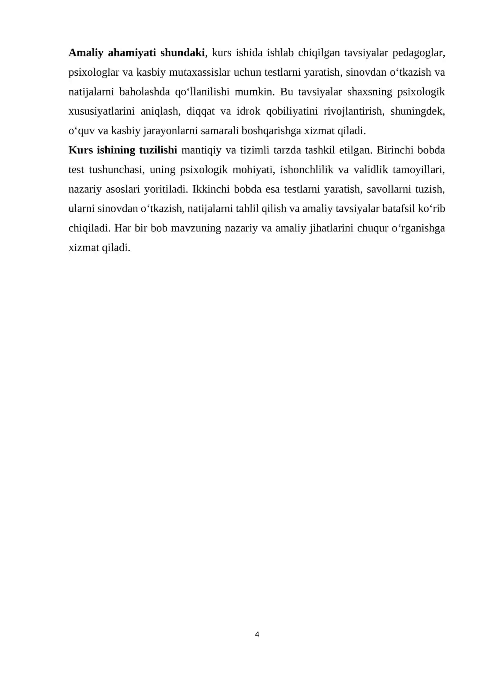 Ishonchli validli testlarni yaratish tamoyil va metodlari 4