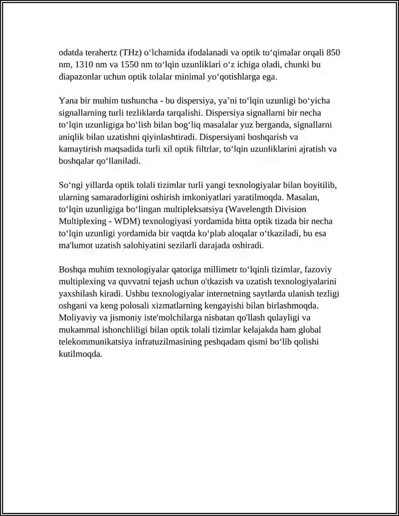 OPTIK TOLALI TIZIMLAR 4