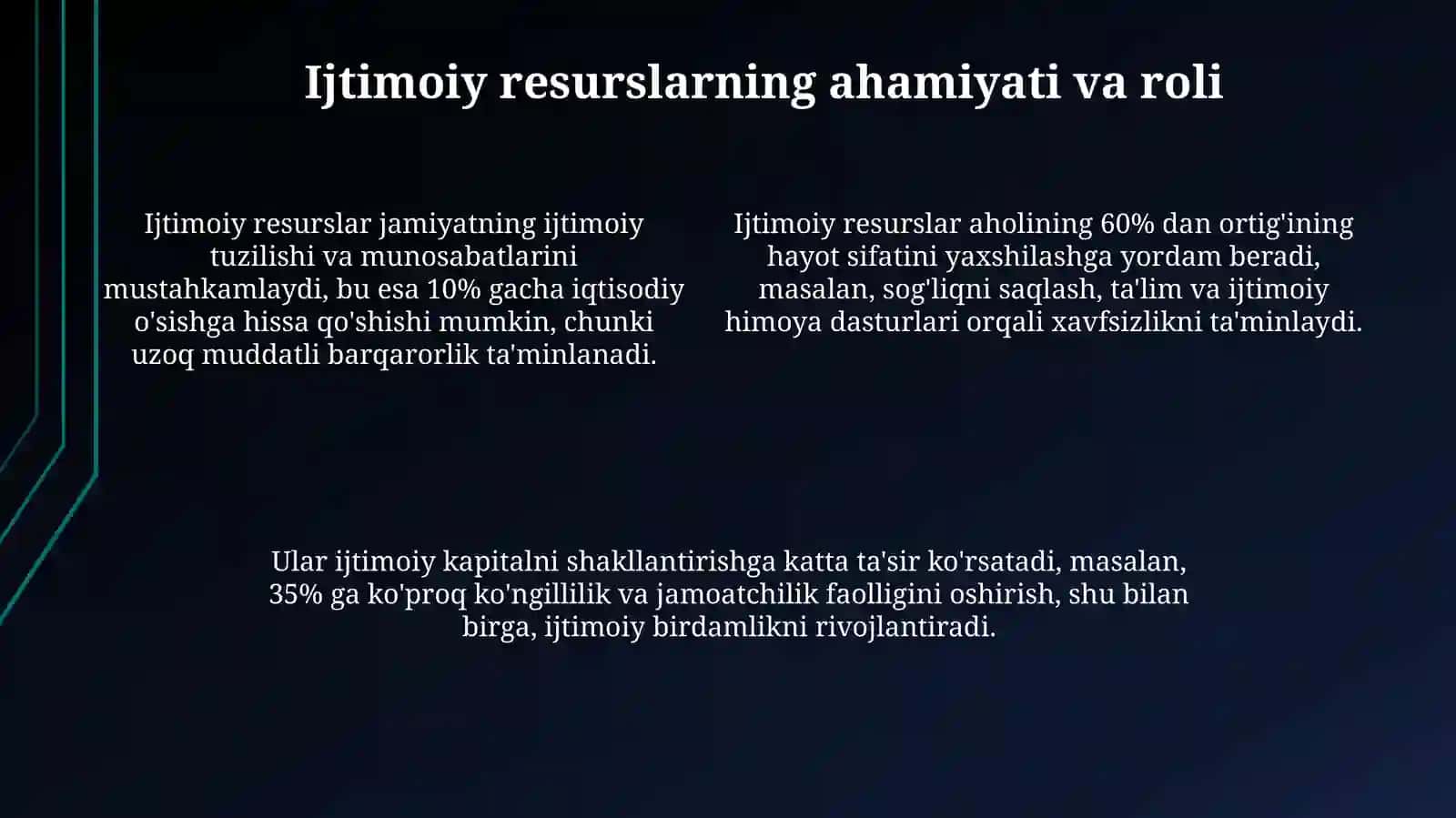 Ijtimoiy resurslar ularniboshqarishyoʻllari 4