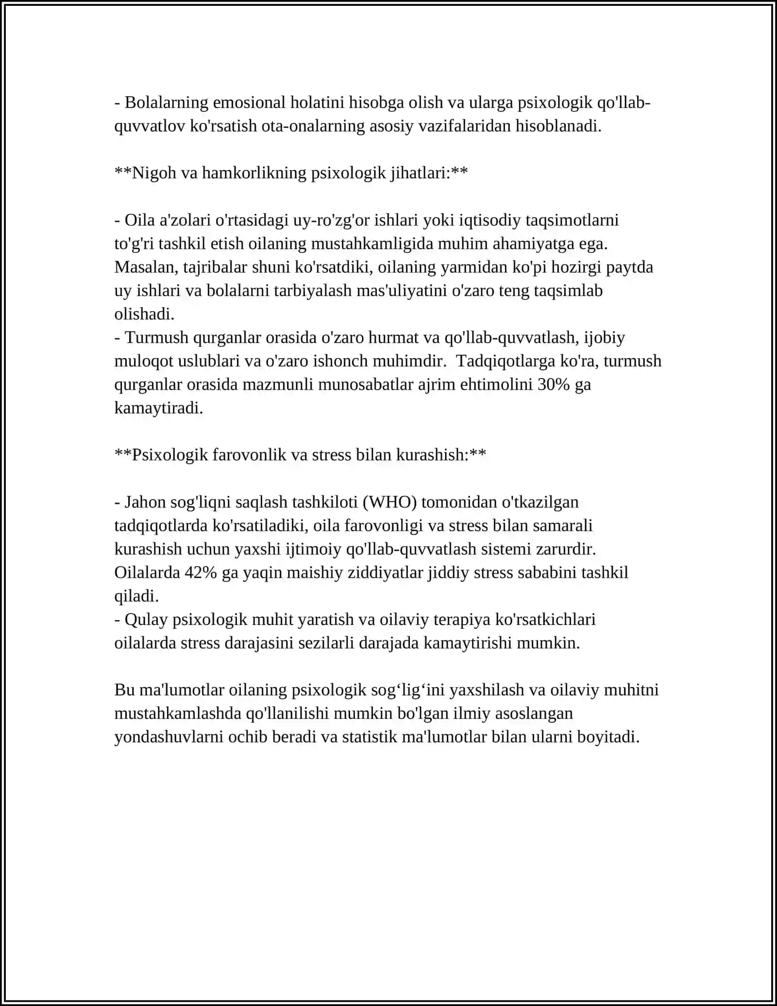 OILA PSIXOLOGIYASI FUNKSIYALARI HAQIDA TUSHUNCHA 4