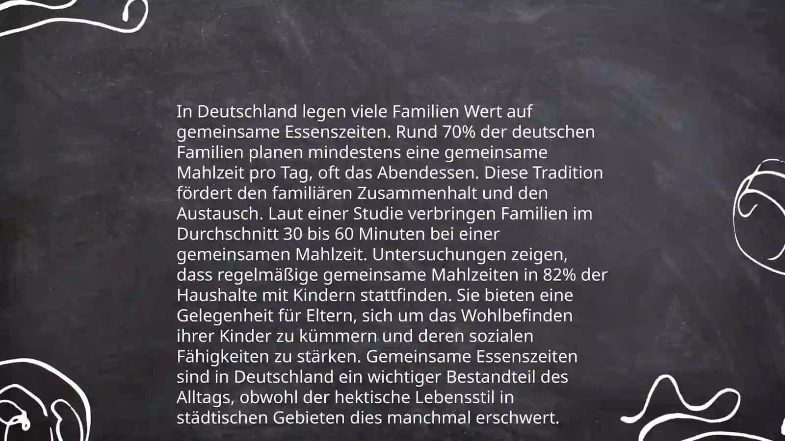 Familientraditionen bei den Mahlzeiten 4