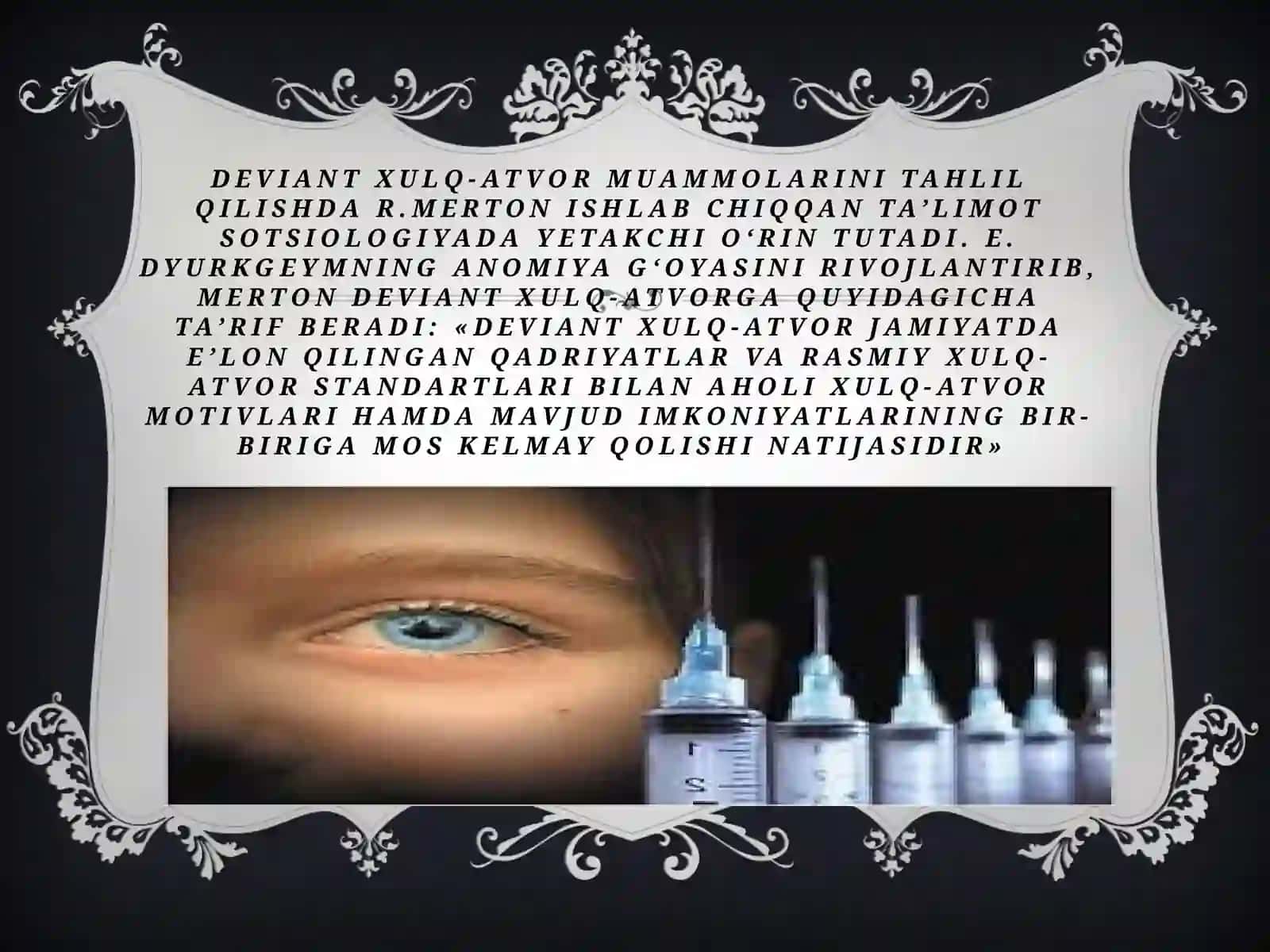 Distruktiv xulq psixologiyasi 4