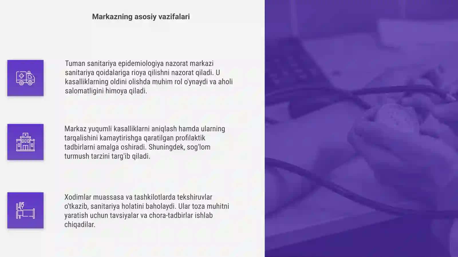 Tuman sanitariya epidimiologiya nazorat markazi 4