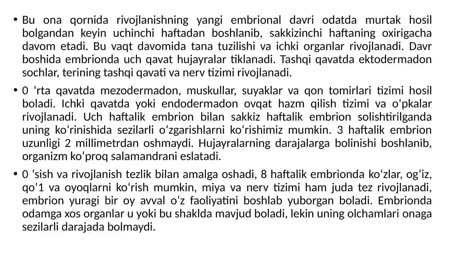 Bola psixik rivojlanishni davrlashtirilishi(Go’daklik davri va ilk bolalik davri) 4