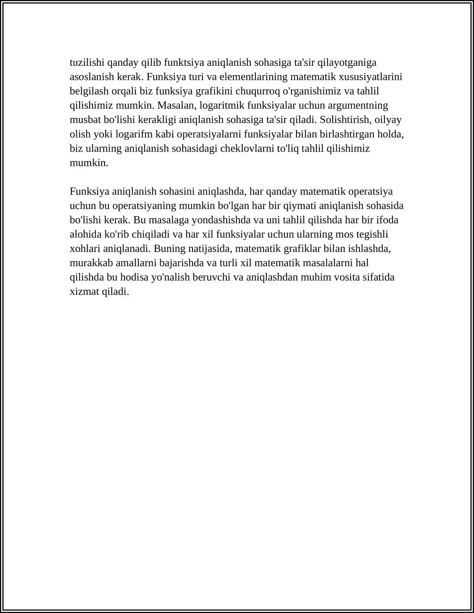 FUNKSIYA GRAFIGINI TAHLIL QILISH USULLARI 4