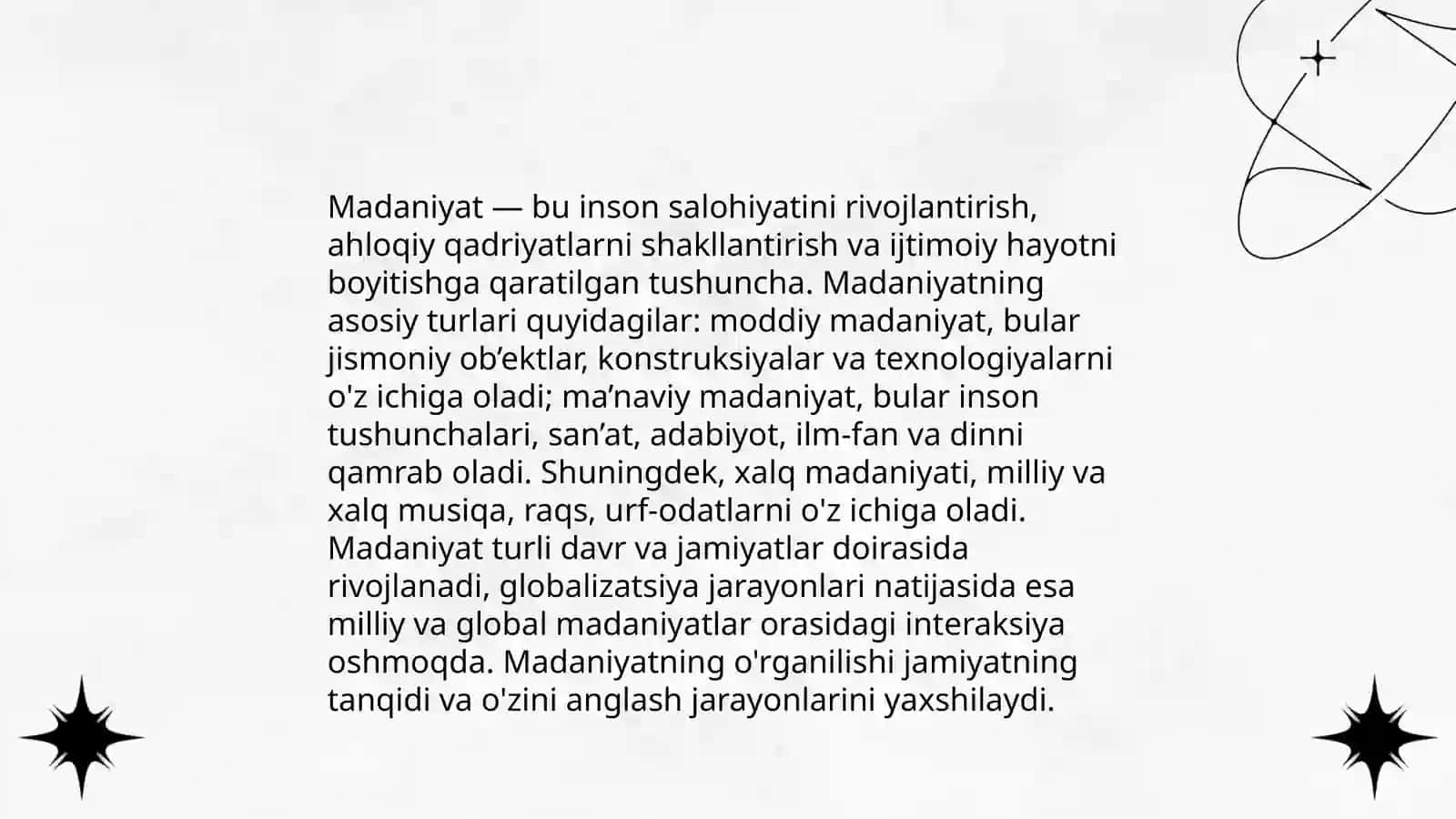 Tarix falsafa svilizatsya madaniyat 4