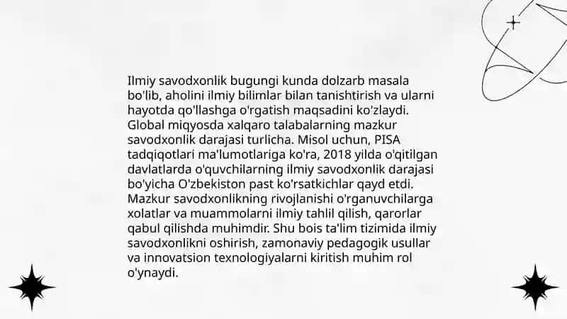 TIMSS xalqaro tadqiqoti qamrovi doiralari 4