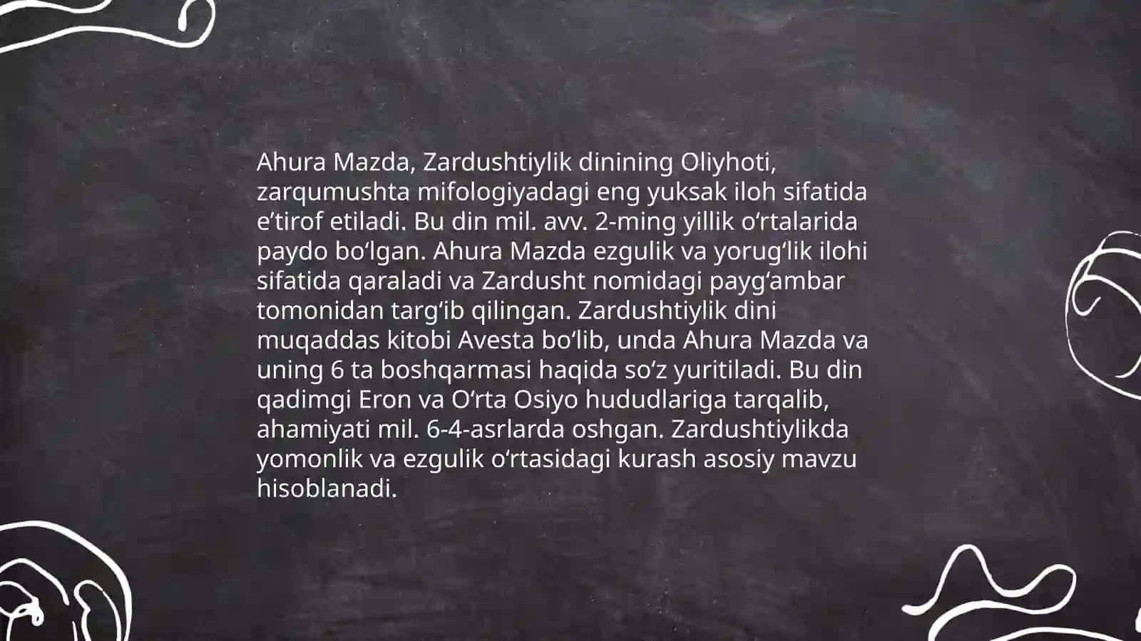 Zardushtiylikning teologik tizimi va diniy marosimlari 4