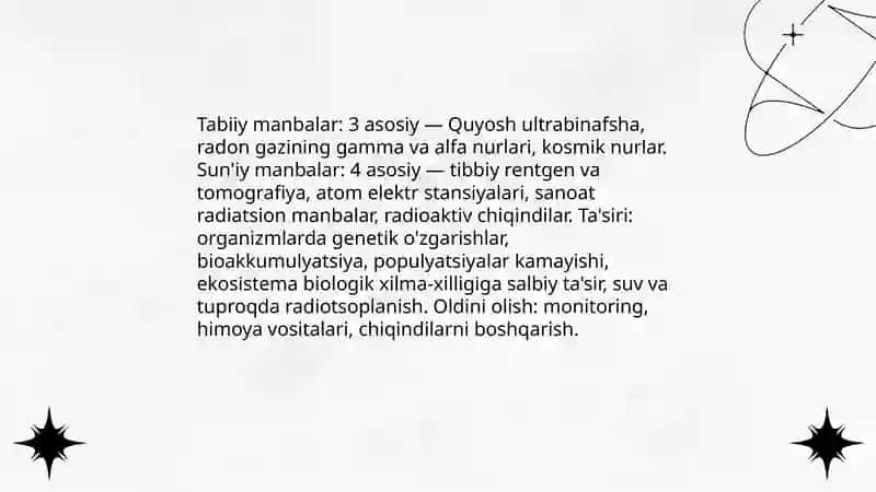 Nurlаnish va uning atrof muhitga ta’siri 4