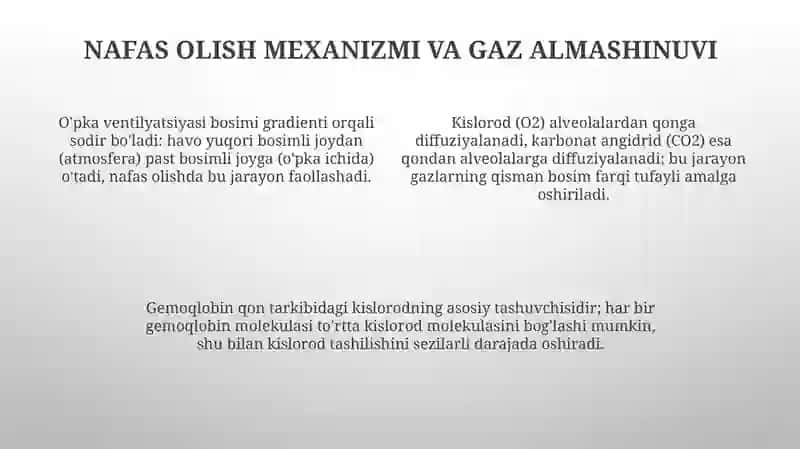 Nafas yòllariga kiruvchi azolar 4