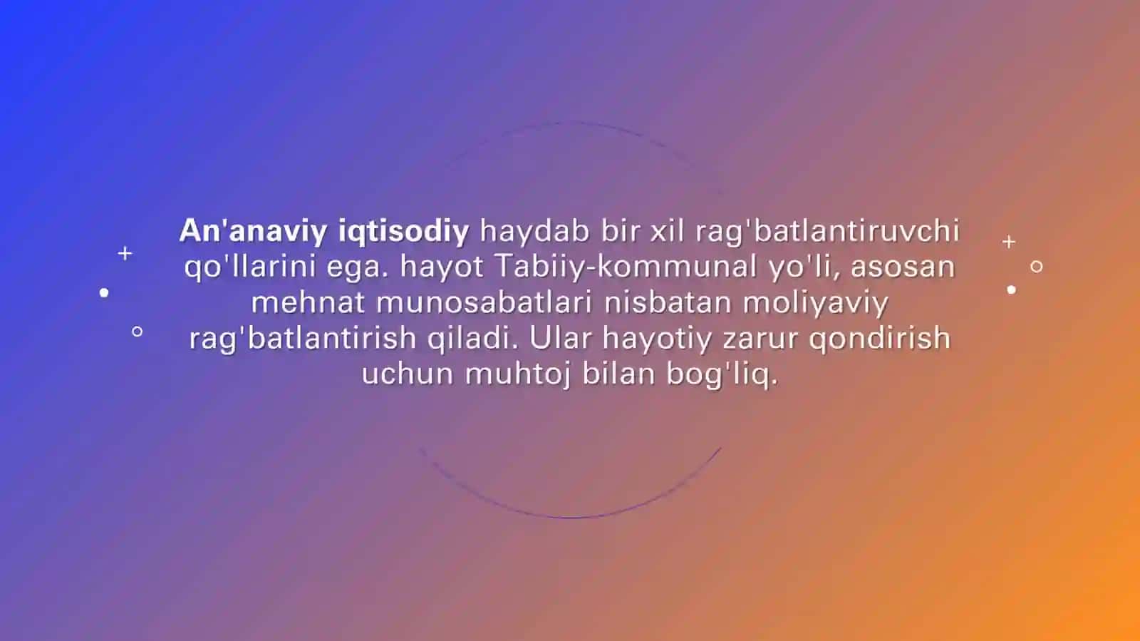AN'ANAVIY IQTISODIYOT 4