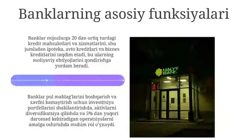 Bank ishi va bank operatsiyalari 4