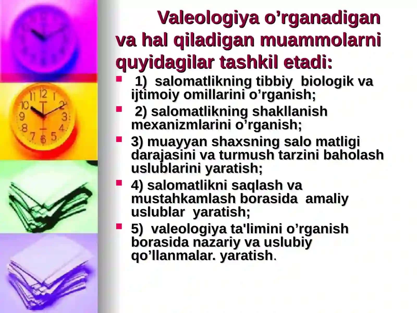 Valeologiya inson salomatligi haqidagi fan 4