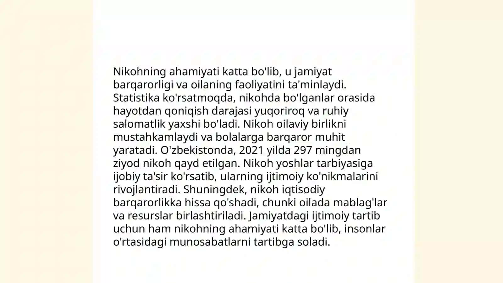 Oila tushunchasi islomda 4