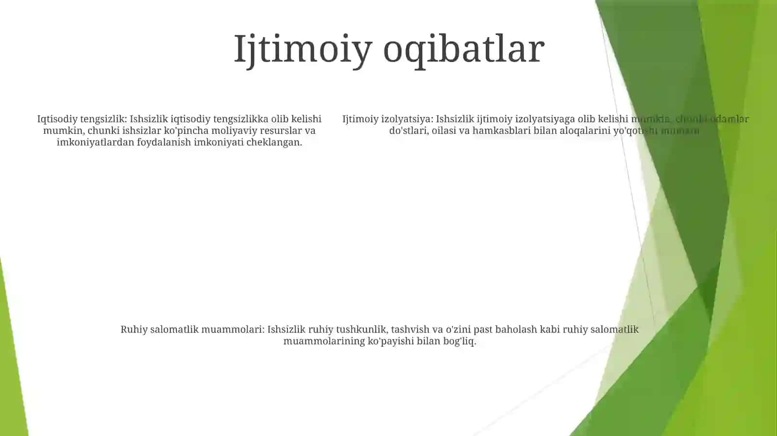 Ishsizlik 4