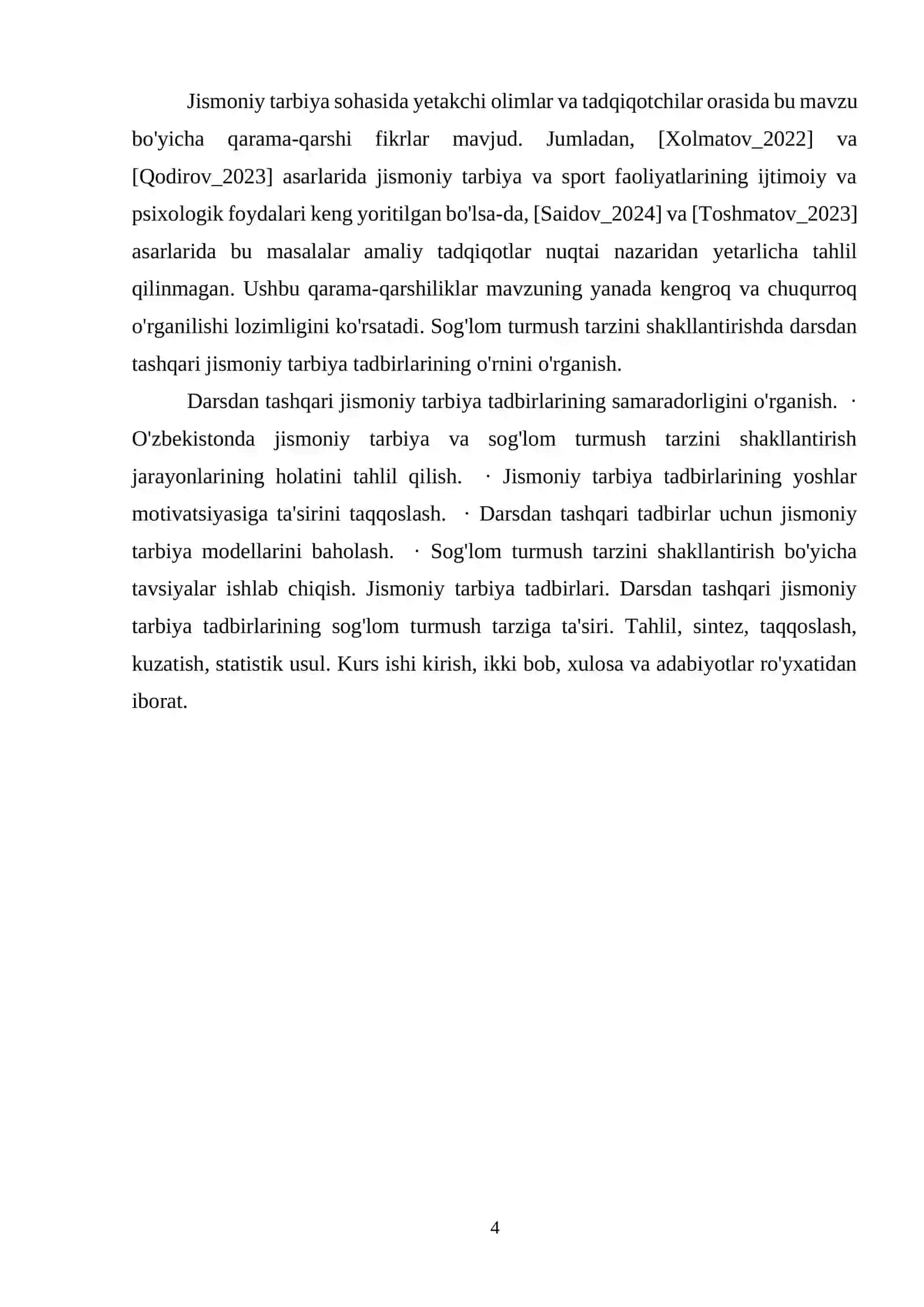 Darsdan tashqari jismoniy tarbiya tadbirlarining o'rni 4
