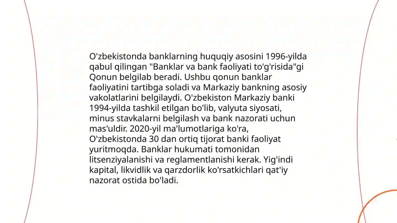 O'zbekistonda bank tizimi 4