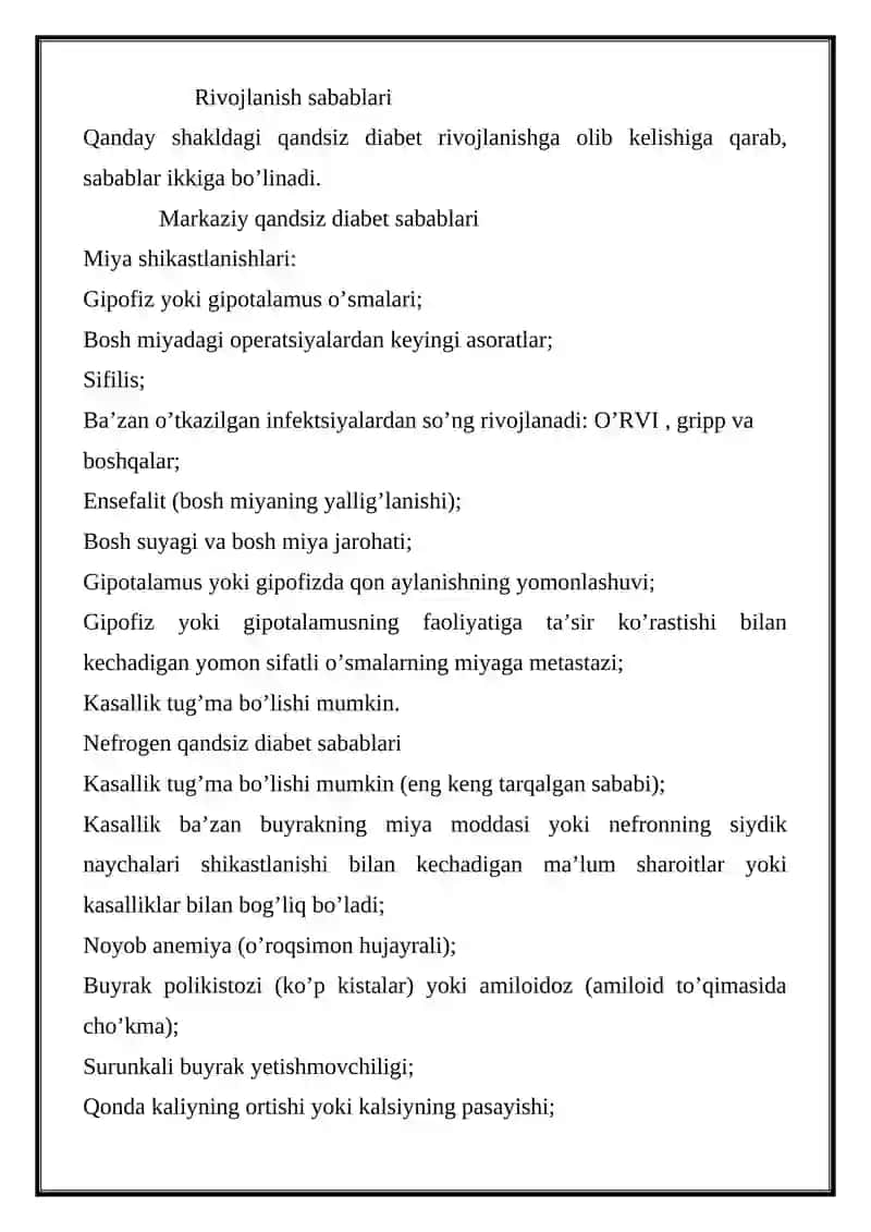Qandsiz Diabet 4