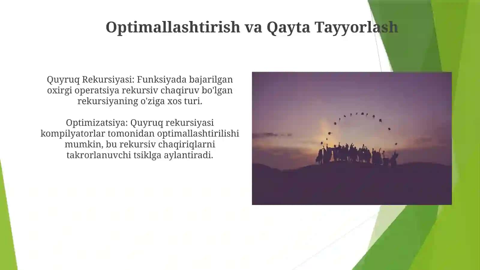 Rekursiya tushunchasi 4