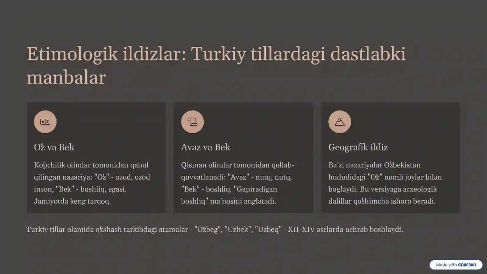 Oʻzbek atamasining kelib chiqish tarixi 4