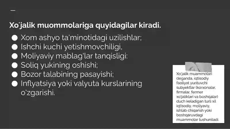 Xoʻjalik muommolarining balansga tasiri 4