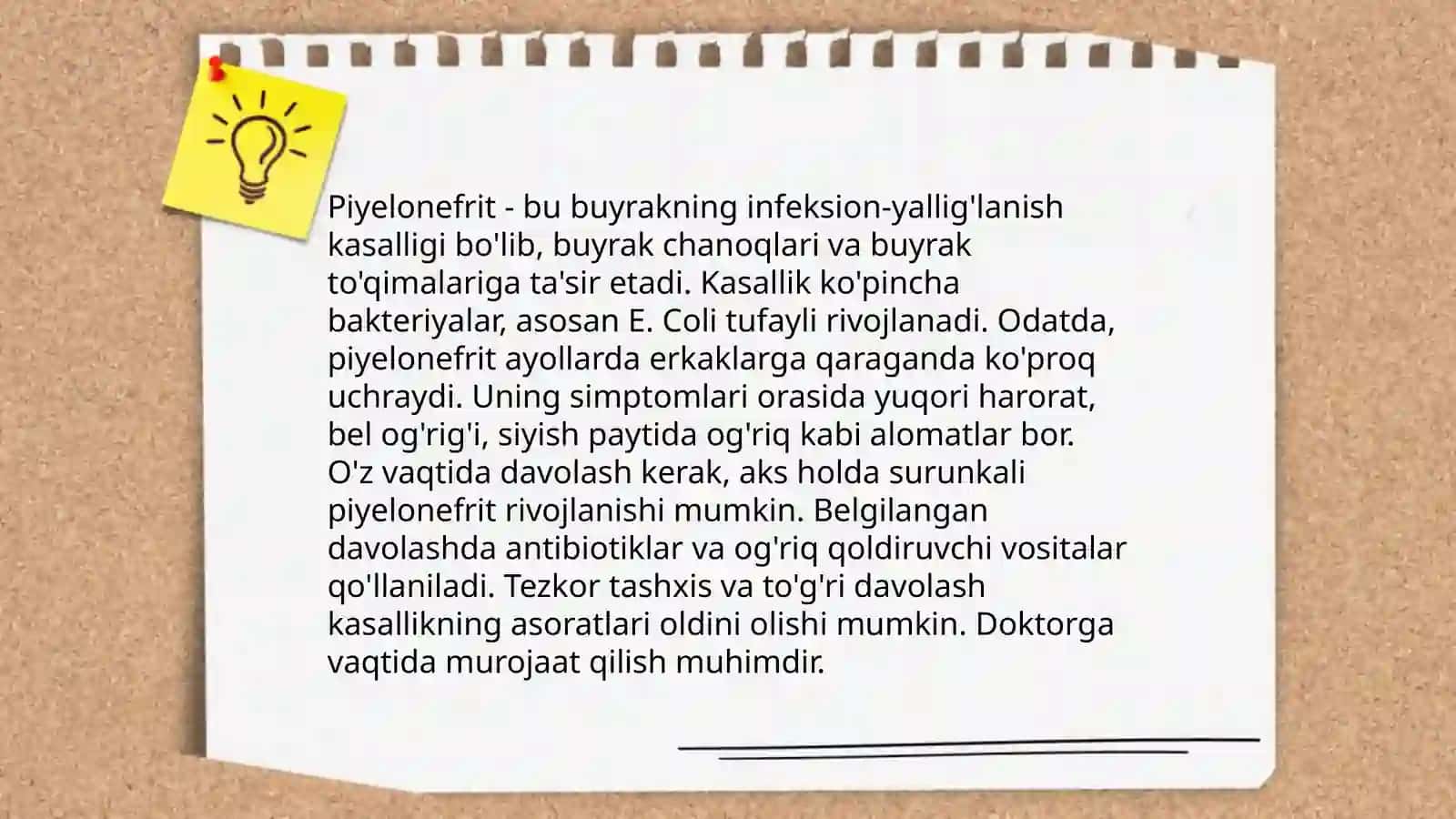 Siydik - tanosil tizimining kasalliklari 4