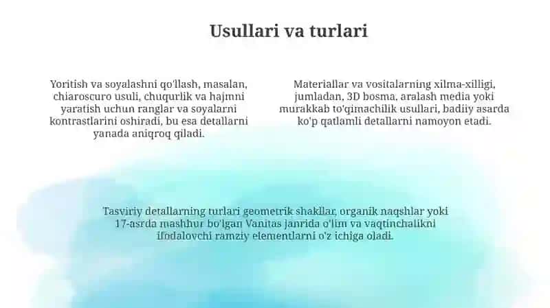 Badiiy asarda detal 4